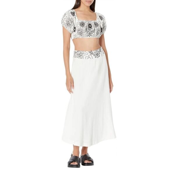 Free People Lotus Set Dress Size M - Picture 1 of 6